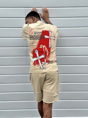 G West Oversized Ascending Soul Life Style Tee Mens Style : GWPPT9019 - 3 COLORS