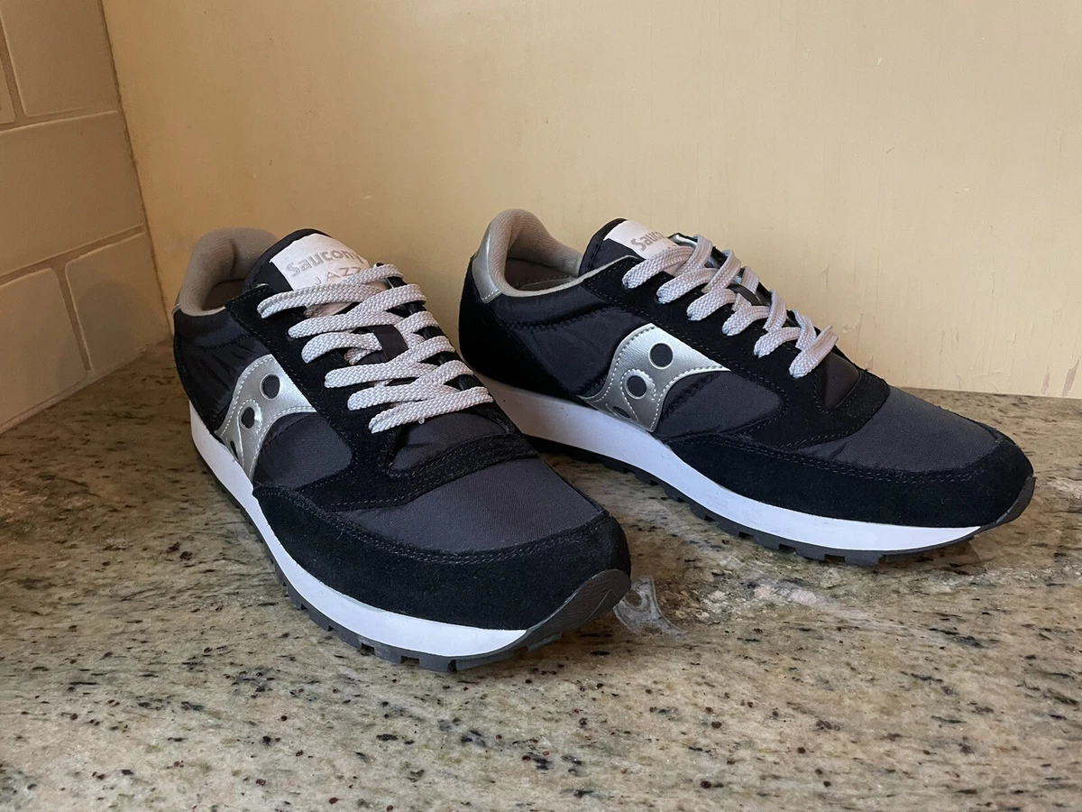Saucony jazz original vintage black white cheap