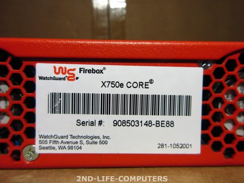 WatchGuard Firebox X750E Core 8-Port Firewall T1AE8 Network Security Appliance - Bild 3 von 3