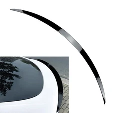 1pc Rear Trunk Spoiler Wing Fit For Tesla Model Y 2020-23 Glossy Black ABS US