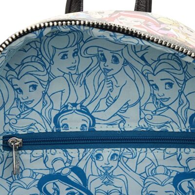 Loungefly Disney Princess AOP Cinderella, Jasmine, Ariel  display picture 1