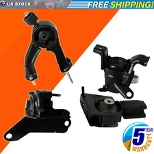 4X Motor Mount Set for 14-19 Toyota Corolla 1.8L I4 Engine Auto CVT Transmission