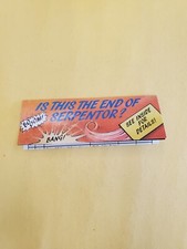 GI JOE IS THIS THE END OF SERPENTOR ORDER FORM Brochure Booklet COMPLETE 1988