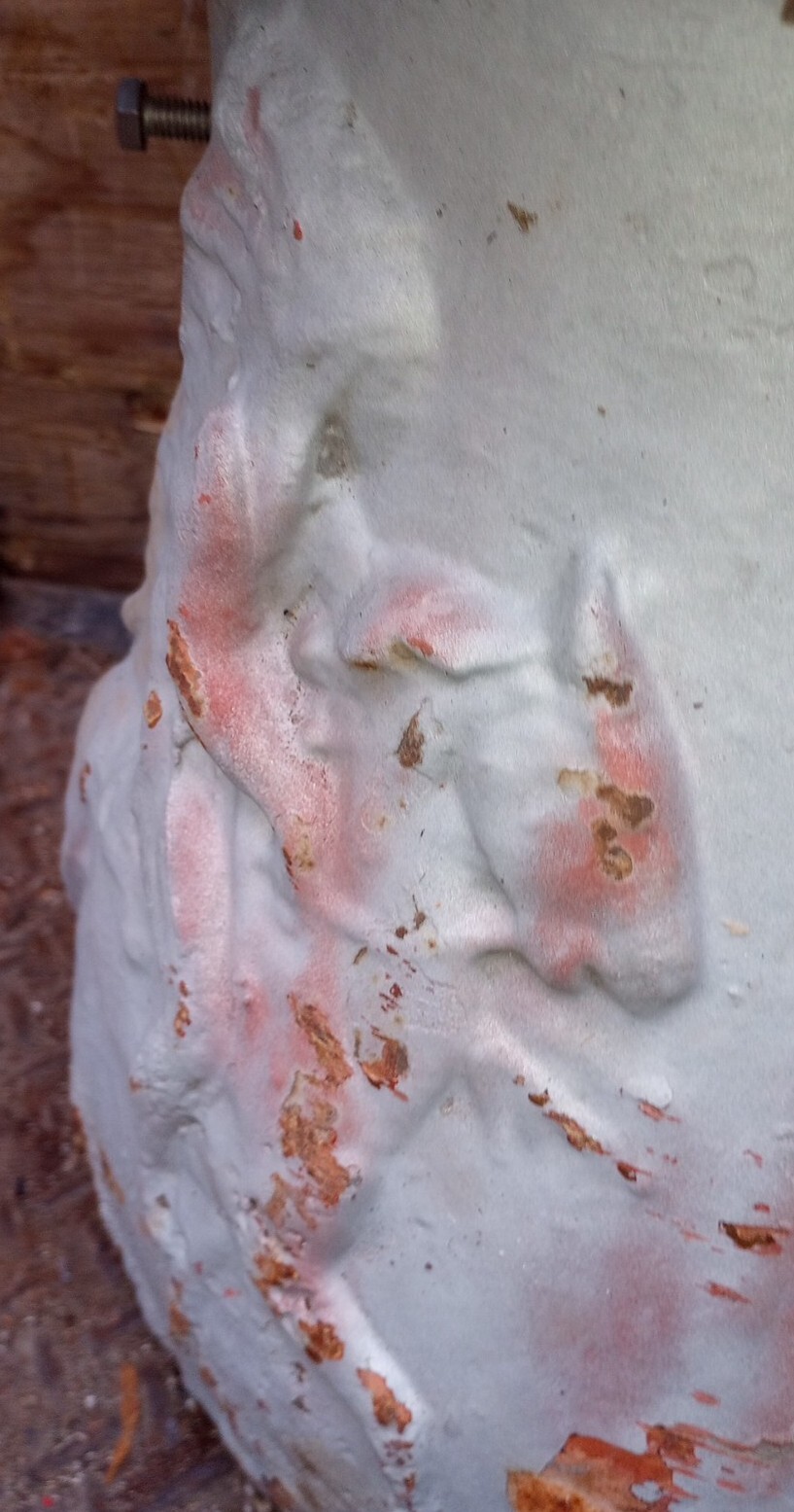 ANTIQUE CAST IRON LIGHTPOST URBAN REMNANT RECLAIMED SALVAGE | eBay