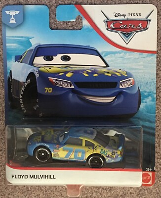 DISNEY PIXAR CARS PISTON CUP #70 GASPRIN FLOYD MULVIHILL Mattel