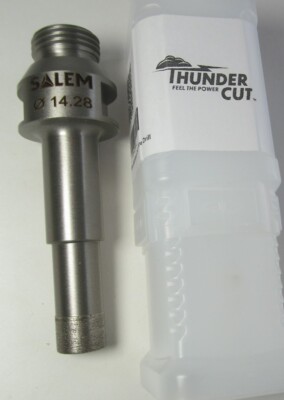 THUNDER CUT DIAMOND CORE DRILL BIT GLASS HOLE SAW FOR FORVET 14.28MM AW 95MM OAL