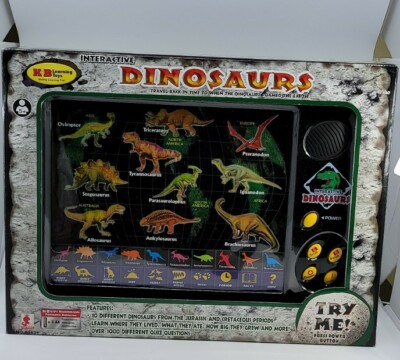 DINOSAURS Interactive Electronic Talking Game 2000 Vintage KB Toys 19071808316 | eBay