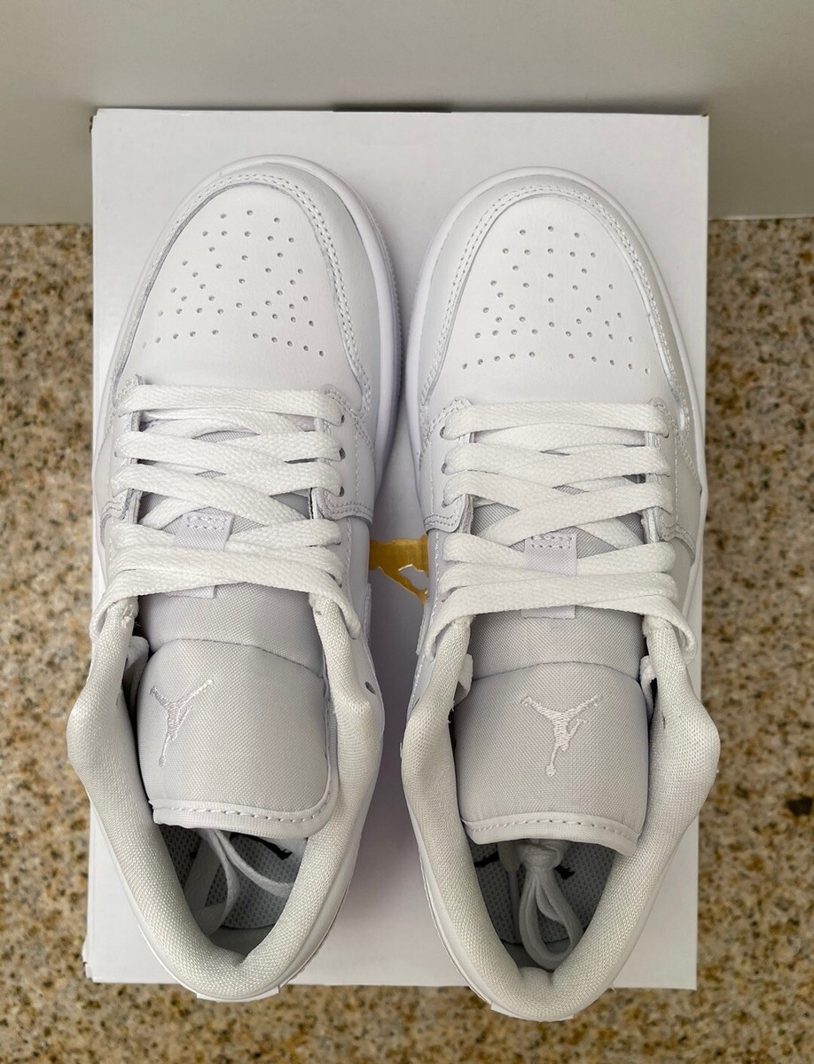 Nike Air Jordan 1 Low ~Triple White (DV0990-111) 2023 6W/4.5