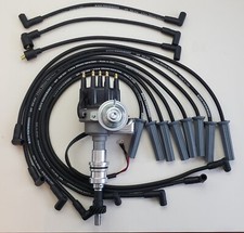 Ford 351c 429 460 Small Cap Black Hei Distributor 8.5mm Spark Plug Wires Usa