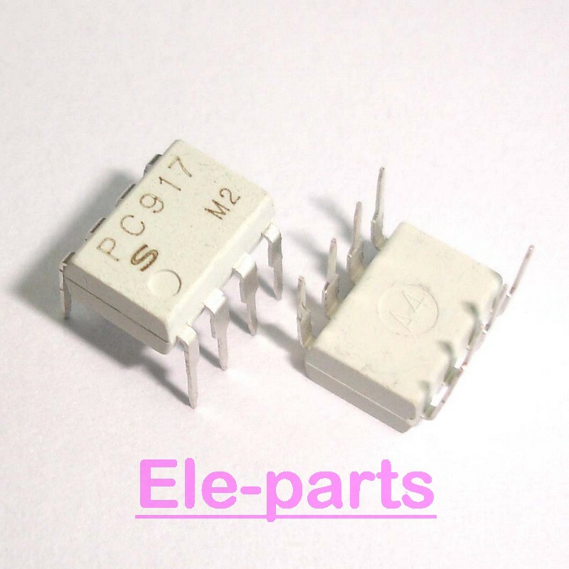 5 PCS PC917 DIP-8 High Speed, High CMR OPIC Photocoupler Integrated Circuits