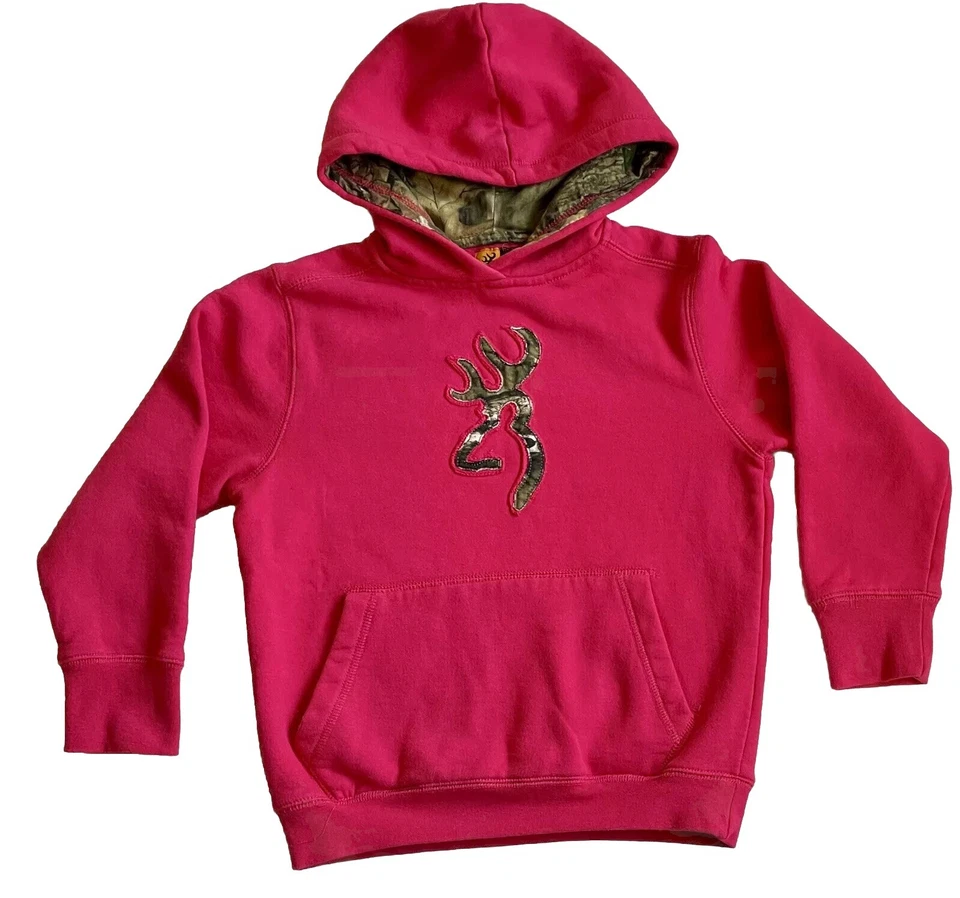 Lote de 4 piezas sudadera con capucha jogger para niñas talla 6x 7/8 Realtree marrón musgo roble cazador camuflaje Foto 4 de 4