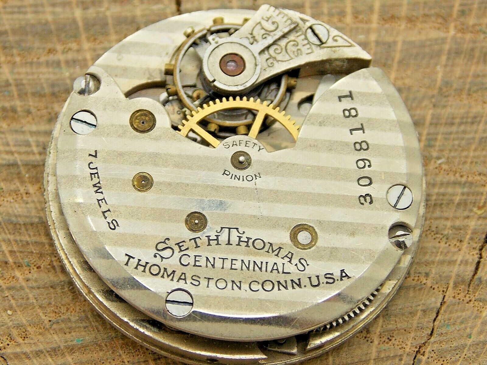 Seth Thomas Watch Co. Grade Centennial Pocket Watch image 1