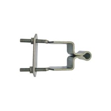 EASY FIX ADJUSTABLE FIELD FARM GATE HANGER BAND TO BOLT fence post 