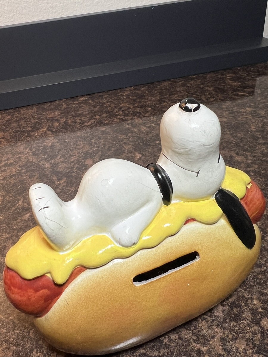 スヌーピー イタリアンバンク ビンテージ Vintage Snoopy Ceramic Coin