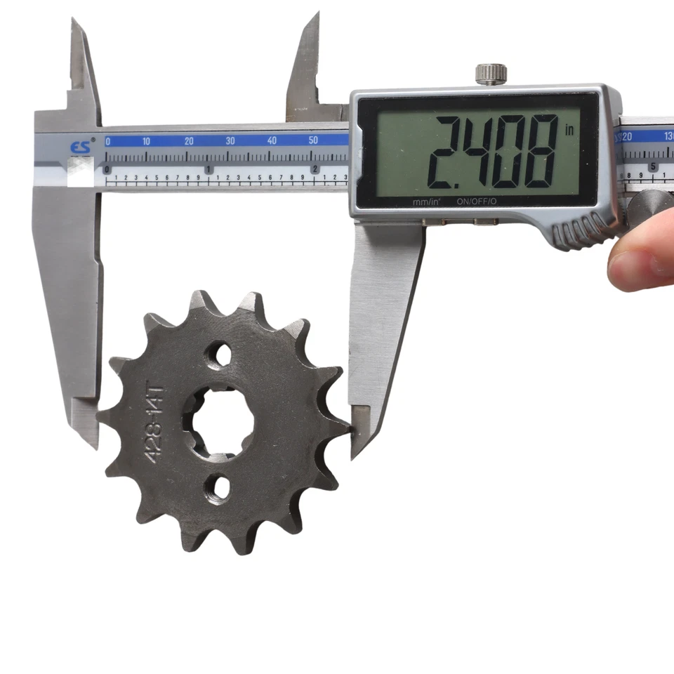 Piñón de transmisión delantero para 428-14T Honda CB CL CT NX MT SL XL Twinstar 200 Foto 4 de 4