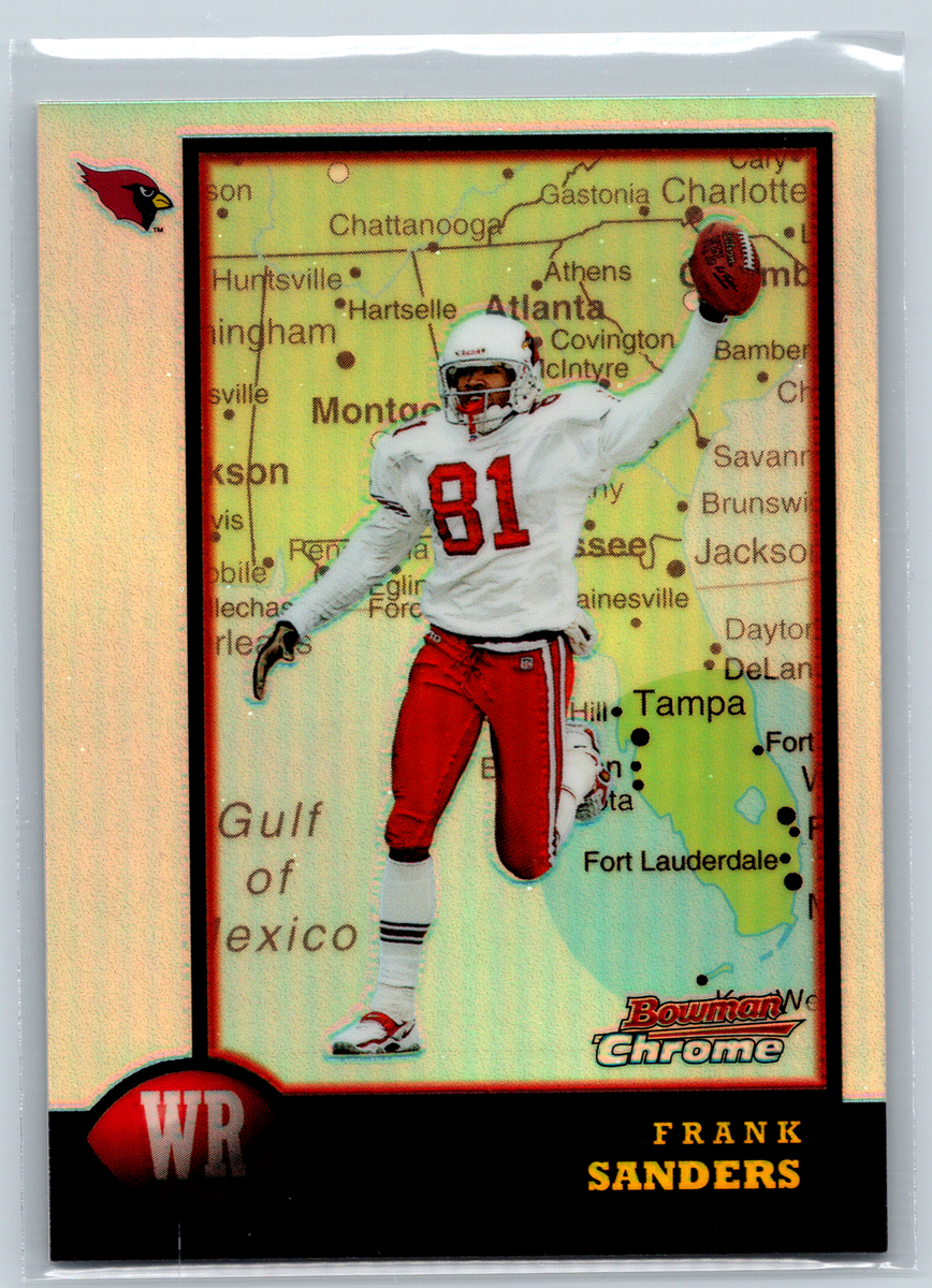 バーターさん専用ページ Frank Sanders 1998 Bowman Chrome Interstate Refractors RC #52