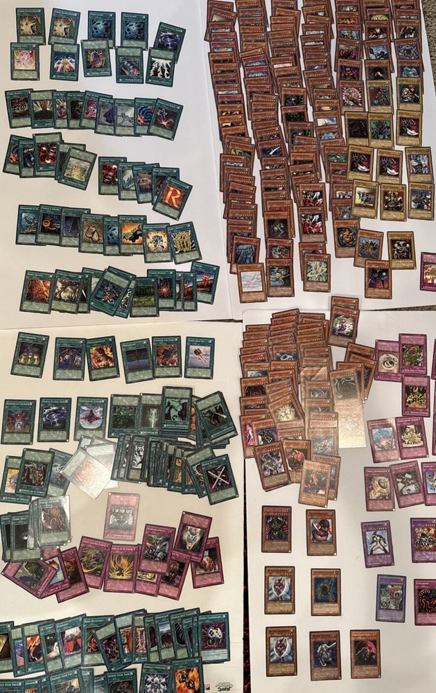 Yu-Gi-Oh Bulk Lot Collection - 638 Trading Cards Bulk