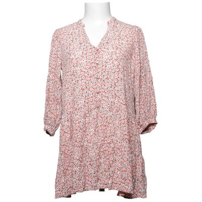 House Brand, Kleid, Größe: M, Pink/Weiß/Schwarz, Viskose, Blumen, Damen #P5C