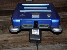 Hyperkin Retron 3 Blue Silver Console NES SNES Genesis Wireless HDMI power stuck