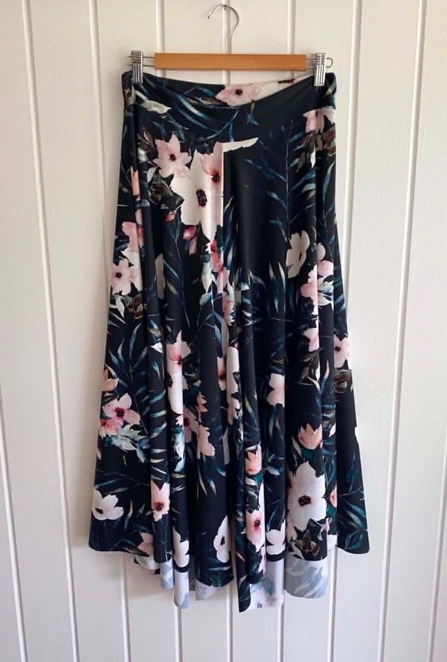 Exoticathletica Exotic At Heart Palazzo Culotte Size L (14-16) Exotica Wide Leg