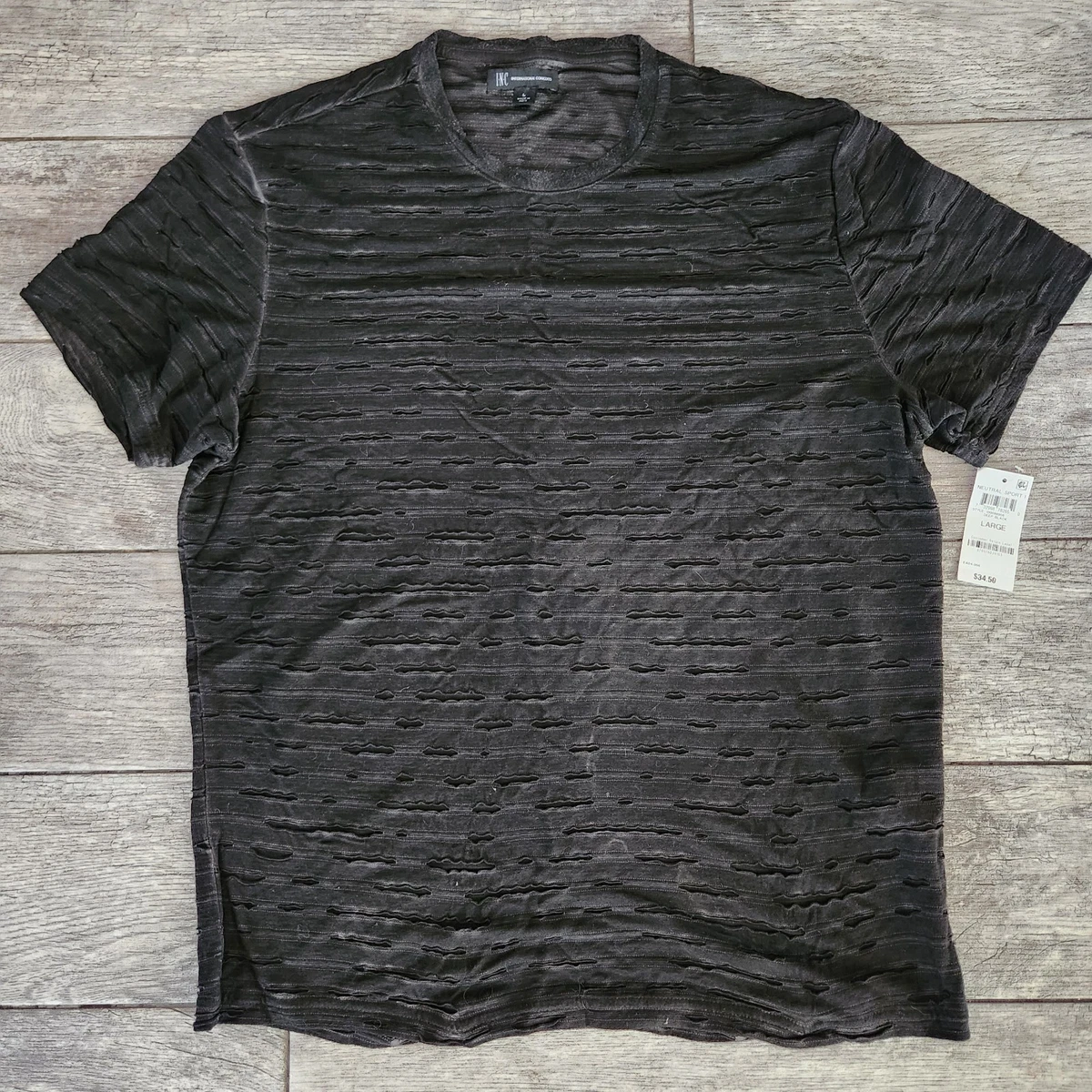 INC International Concepts Size L Black Shirts for Men for sale | eBay