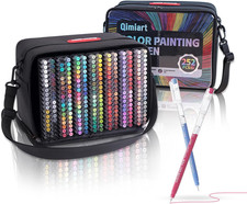 Colored Pen Gift Set, 252 Pack Colorful Gel Pens for Black Paper  White Paper,
