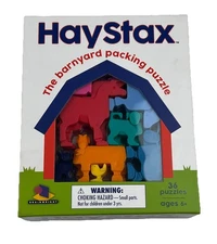Haystax The Barnyard Packing Puzzle By Brainwright 36 Puzzles To Solve 6+ Years