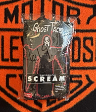 Vintage 90 s Easter Unlimited Inc. Scream Ghost Face Costume Set Mask Belt Knife