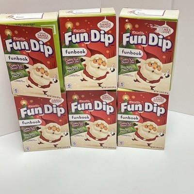 6x Lik-m-aid Fun Dip Funbook 48 Pouches Exp 02/03/2027 6 NEW SEALED BOXES.