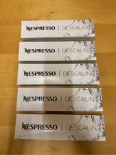 5 packs of Nespresso Descaling Kit - Coffee Machine - 2 100ml liquids per pack