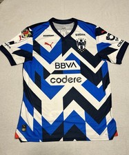 PUMA MONTERREY MEN'S 3RD AUTHENTIC MATCH JERSEY 706012 Sz XL Soccer