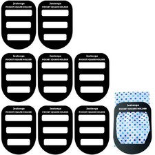 Pocket Square Holder Keeper Organizer Pocket Squares for Men Prefolded Holde...