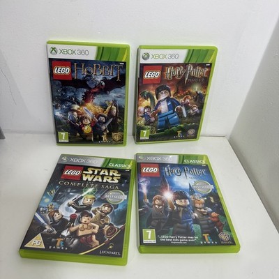 Lego Xbox 360 Spielepaket x 4 Harry Potter Hobbit Star Wars