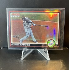 2010 Bowman Chrome Refractor #135 Manny Ramirez DODGERS INDIANS RED SOX