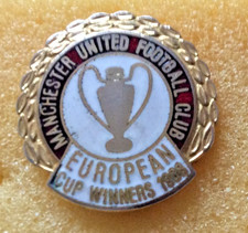 Manchester United Football Club European Cup Winners 1968 Badge.