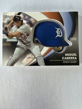 2022 Topps Series 2 - Batting Helmet Commemorative Relics Miguel Cabrera #BH-MC