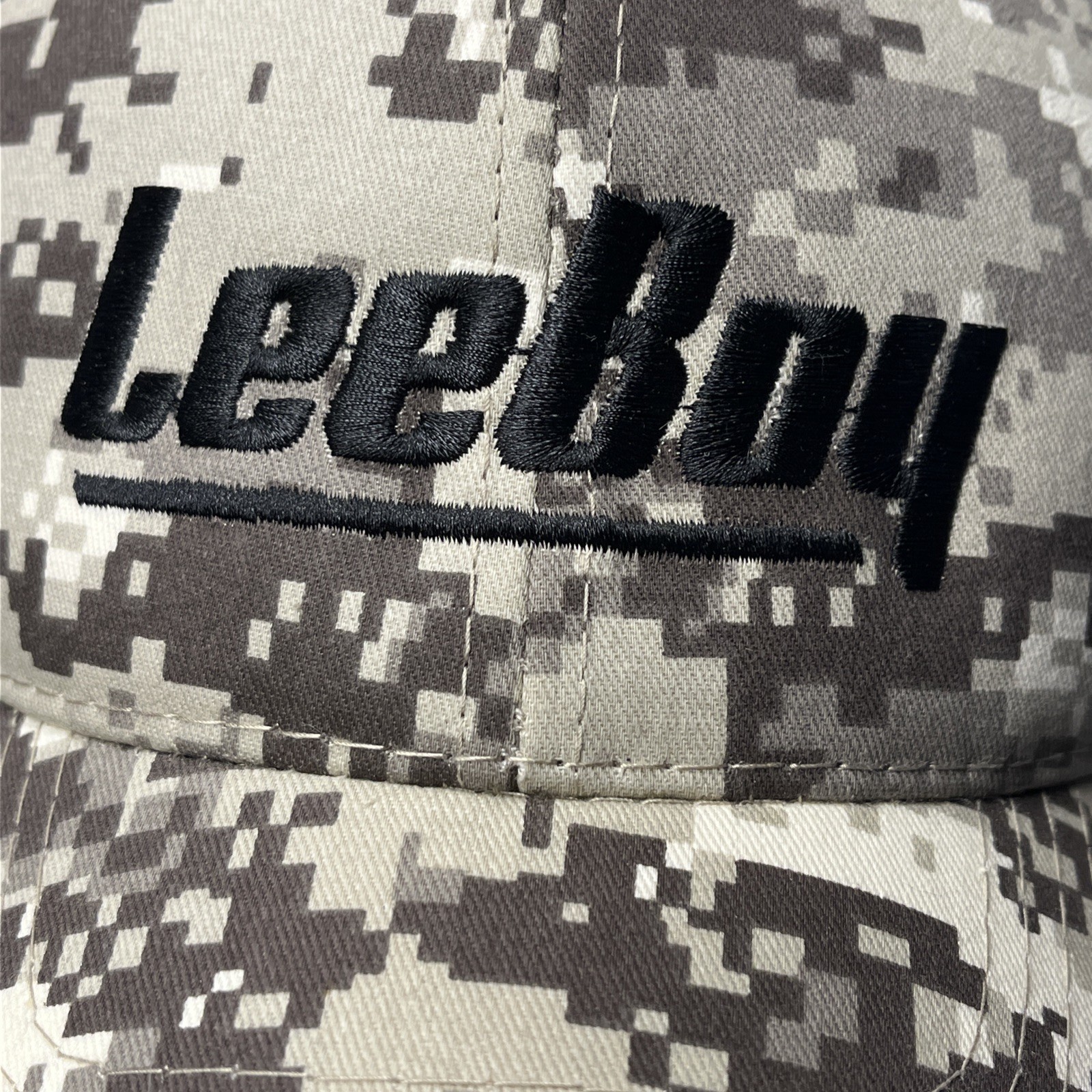 LeeBoy Hat Cap Structured Strapback Gray Digital … - image 4