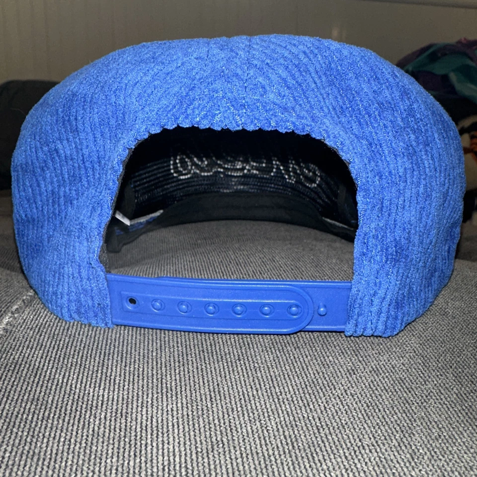 BONÉ SNAPBACK DE VELUDO COTELÊ VTG 90s NEW YORK METS BDA SPORTS STARTER CORD - Imagem 4 de 4