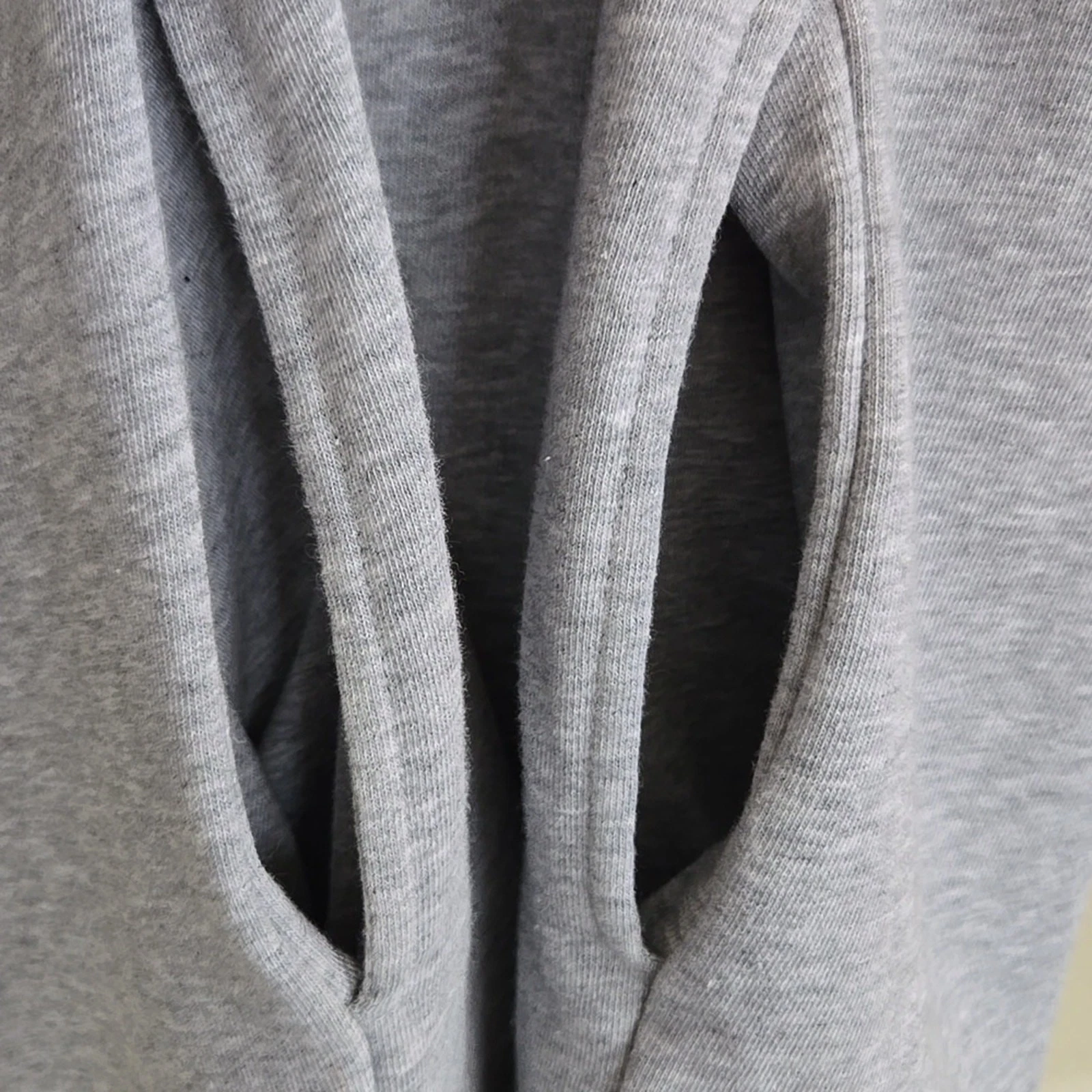 Abito Kenzo Kids Paris taglia 16A grigio manica lunga mini dress con logo davanti