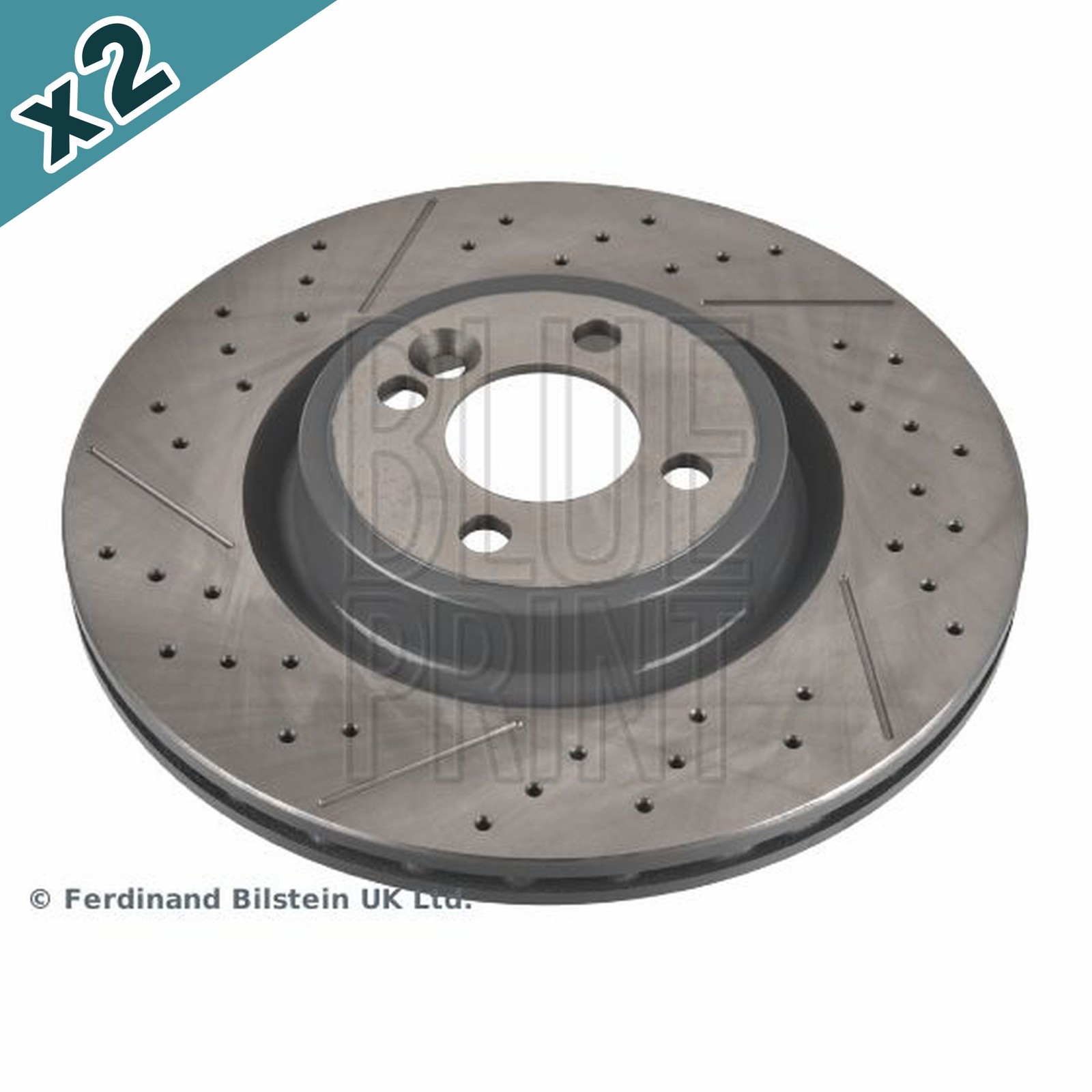 Blueprint ADB114317 Brake Disc Front Coated Fits Mini Clubman Mini Clubvan