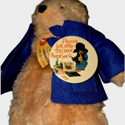パディントン ヴィンテージ 1977 ガブリエル社 Paddington Bear Beanie