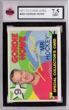 1971 O-Pee-Chee #262 Gordie Howe Special Collectors Card KSA NM+ 7.5