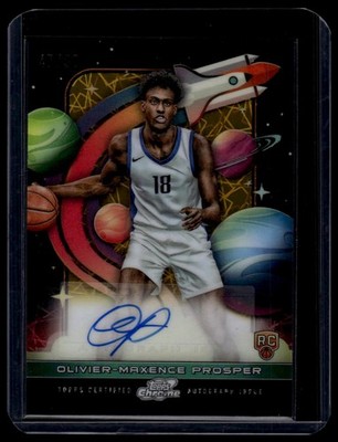 2023 Topps Chrome Cosmic #FFS-OP Olivier-Maxence Prosper RC Auto Refractors /50