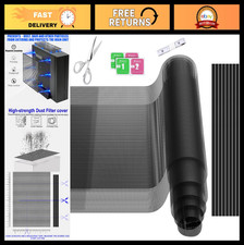 2Pack 1200x300mm Dust Mesh Filter for PC Case, Magnetic Vent Cover, Dustproof Gr