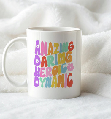 ADHS Akronym Tasse - Amazing Daring Heroic Dynamic - Neurodivergent Geschenk Kaffee Cu