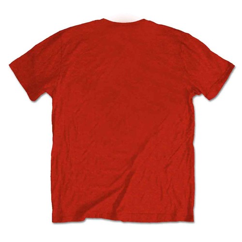 Official Billie Eilish T Shirt Racer Logo Jumbo new Unisex Red - Picture 2 of 3