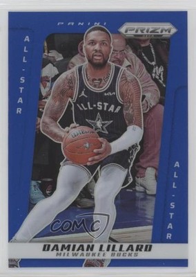 2024-25 Panini Prizm Deca All-Star Blue Prizm 140/149 Damian Lillard #247 14wi