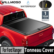5ft Retractable Truck Tonneau Bed Cover Accessories For 2019-2025 Ford Ranger