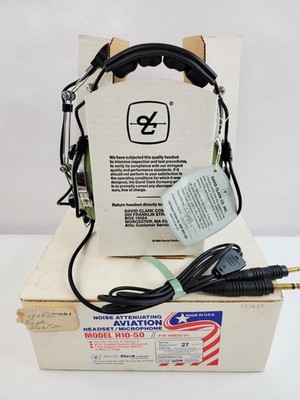 David Clark H10-50 Aviation Headset in for sale online | eBay
