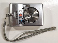 Nikon Coolpix L12 7.1MP Silver Digital Camera Powers On - For Parts or Repair